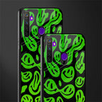 acid smiles neon green glass case for realme 5 image-2