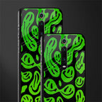 acid smiles neon green glass case for redmi k20 pro image-2
