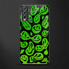 acid smiles neon green glass case for vivo y20svivo y20avivo y20g image