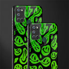 acid smiles neon green glass case for realme 7i image-2