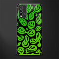 acid smiles neon green glass case for redmi 9 power image