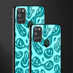 acid smiles turquoise edition glass case for realme 7i image-2