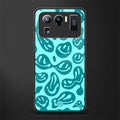 acid smiles turquoise edition glass case for mi 11 ultra 5g image