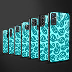 acid smiles turquoise edition glass case for vivo y50 image-3