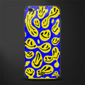 acid smiles yellow blue glass case for iphone 6 image