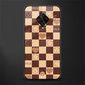 aesthetic bear pattern brown edition glass case for vivo s1 pro image