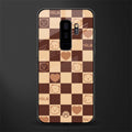 aesthetic bear pattern brown edition glass case for samsung galaxy s9 plus image