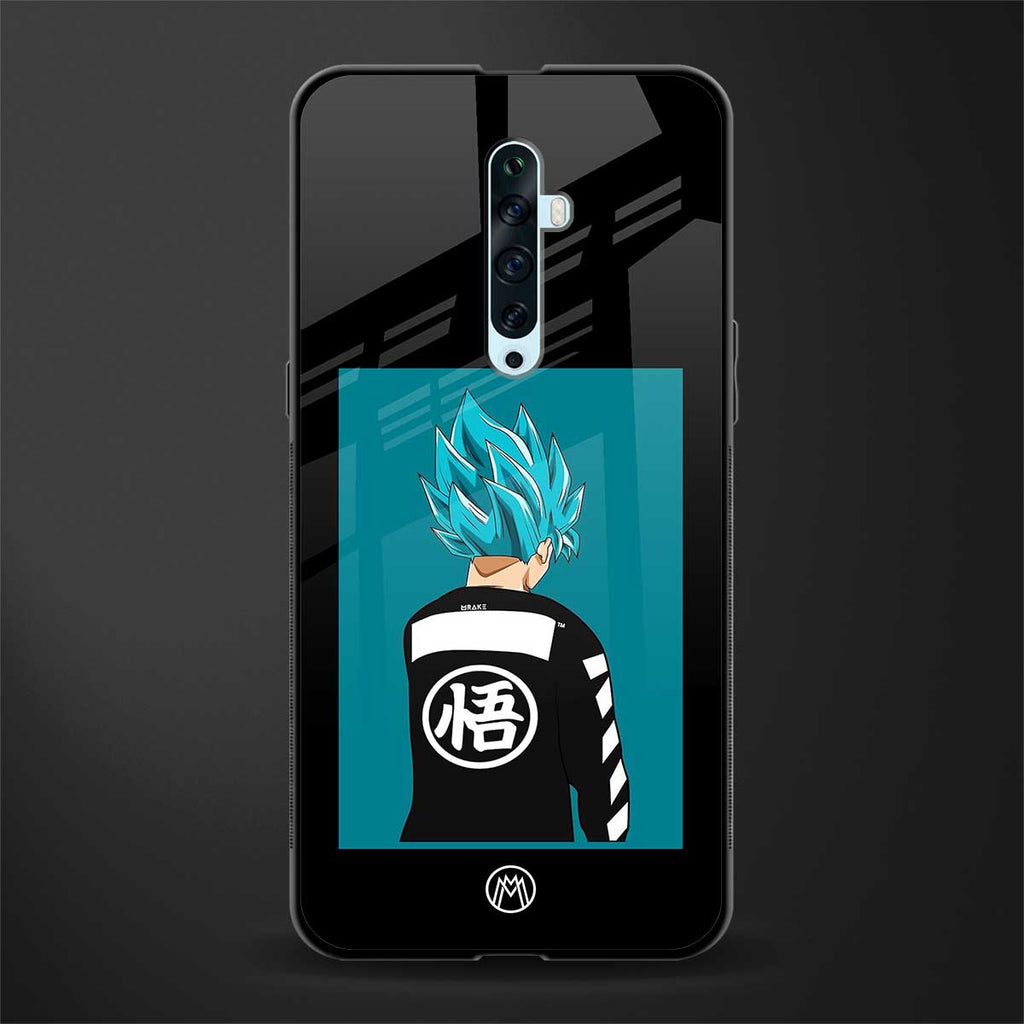 aesthetic goku glass case for oppo reno 2f image