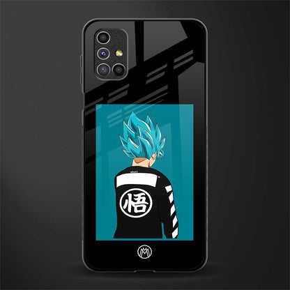 aesthetic goku glass case for samsung galaxy m51 image