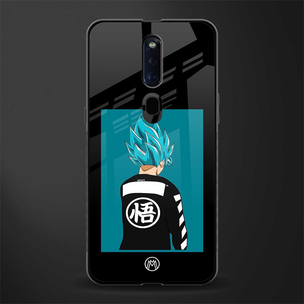 aesthetic goku glass case for oppo f11 pro image