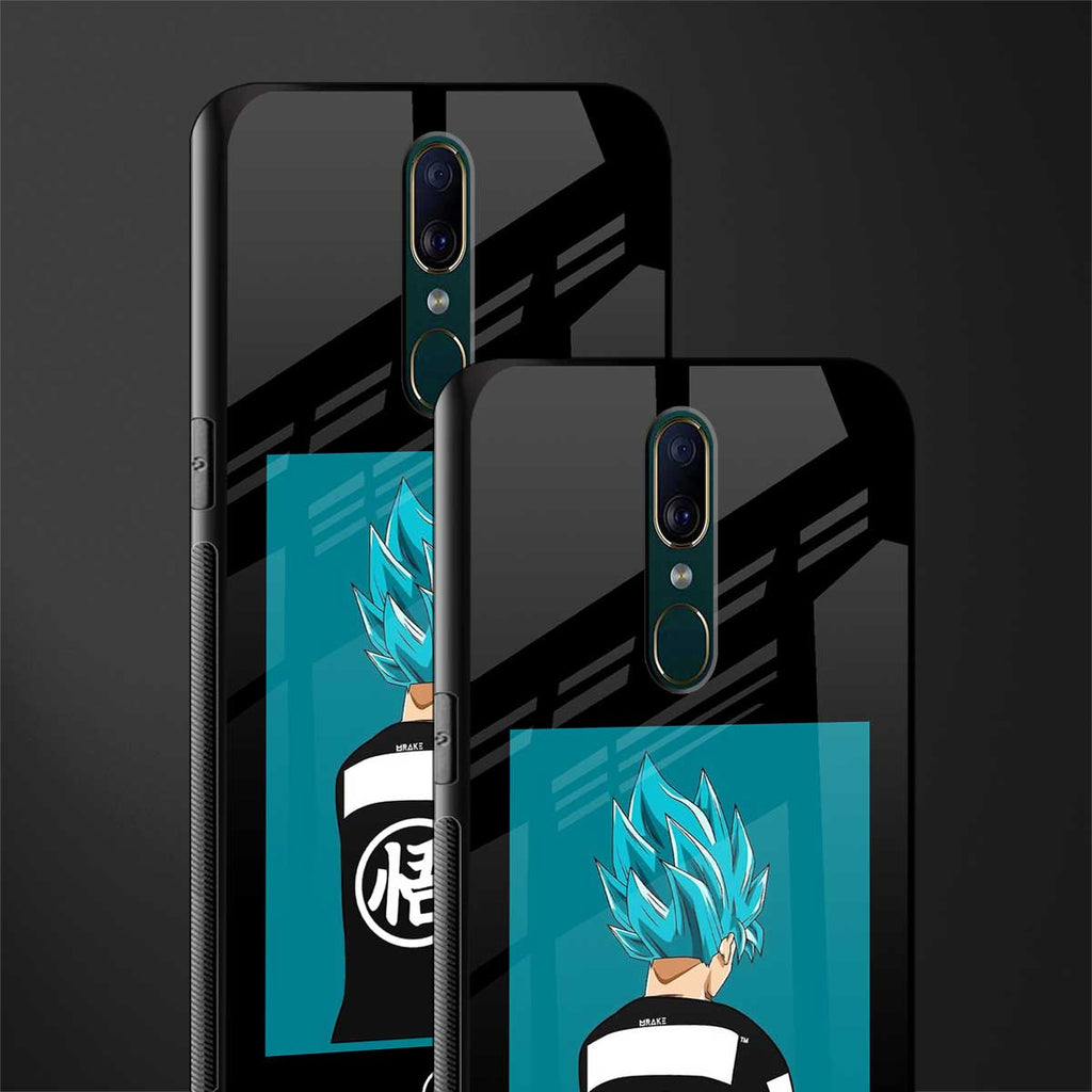 aesthetic goku glass case for oppo a9 image-2