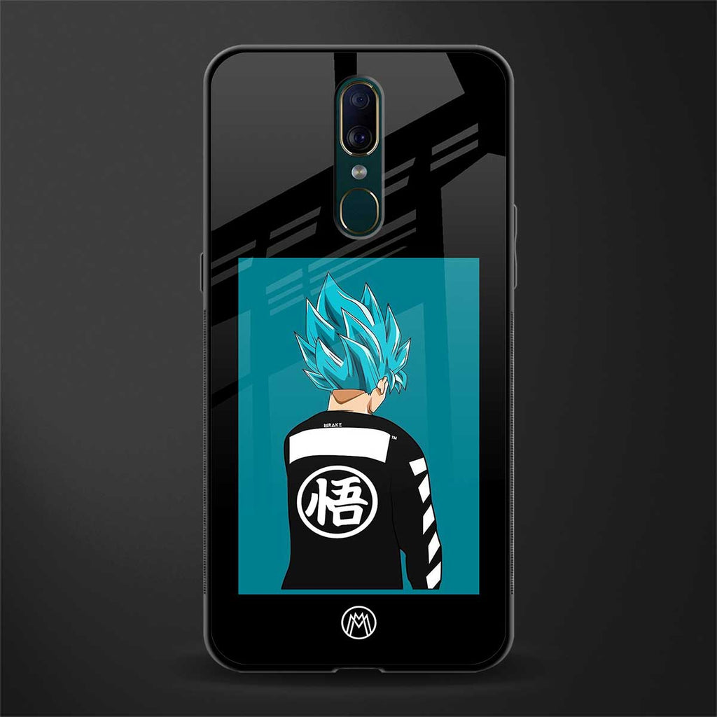 aesthetic goku glass case for oppo f11 image