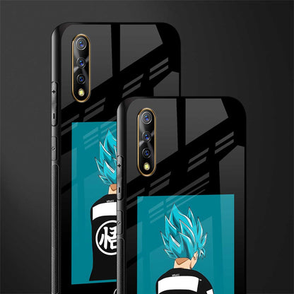 aesthetic goku glass case for vivo s1 image-2