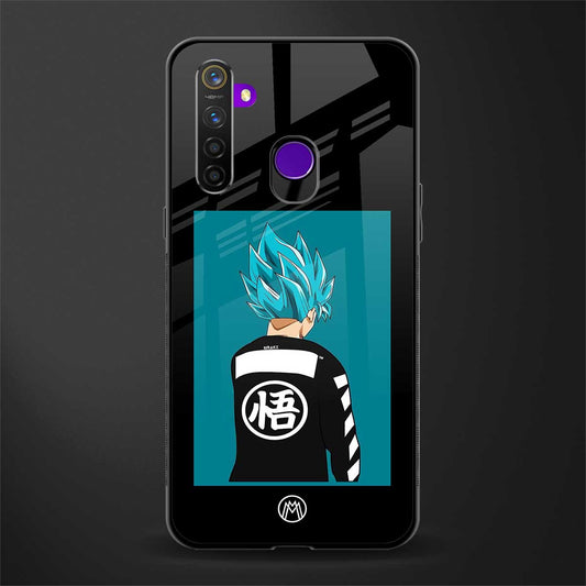 aesthetic goku glass case for realme 5s image