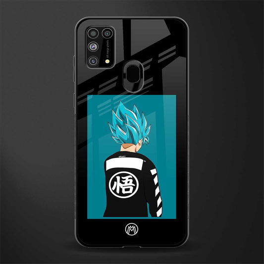 aesthetic goku glass case for samsung galaxy m31 image