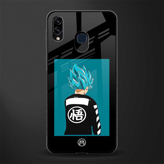 aesthetic goku glass case for samsung galaxy a20 image