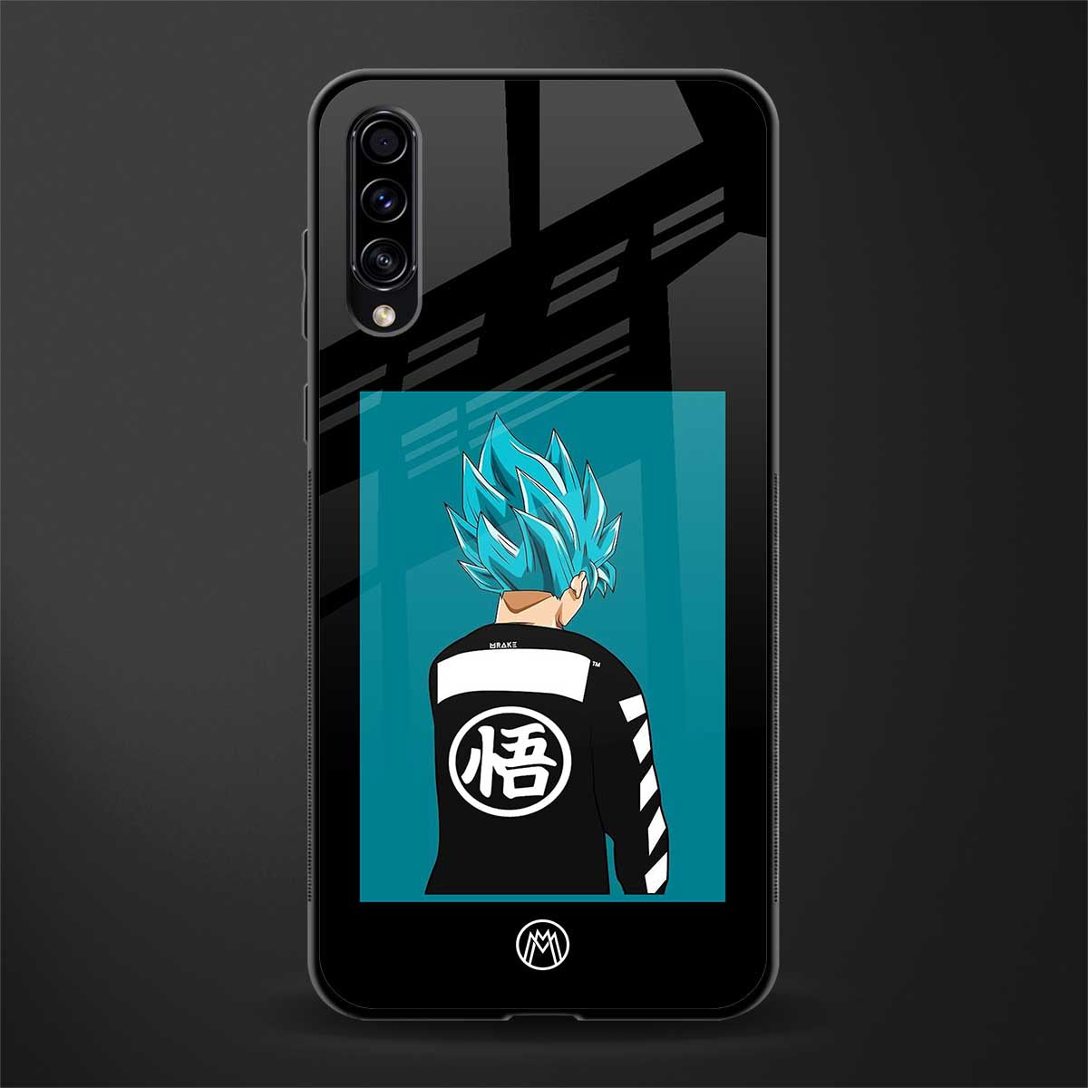 aesthetic goku glass case for samsung galaxy a70 image