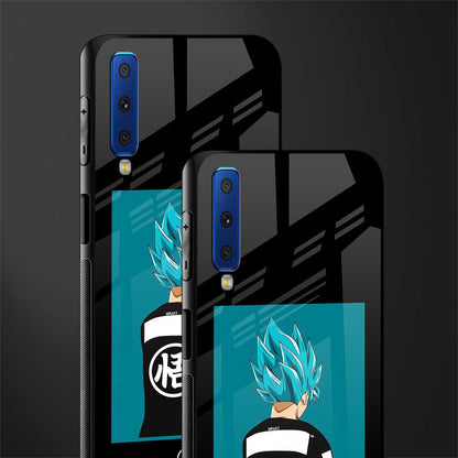 aesthetic goku glass case for samsung galaxy a7 2018 image-2