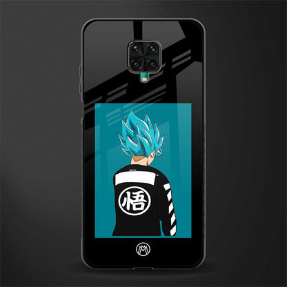 aesthetic goku glass case for redmi note 9 pro image