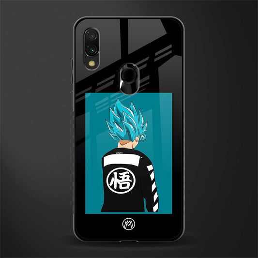 aesthetic goku glass case for redmi note 7 image