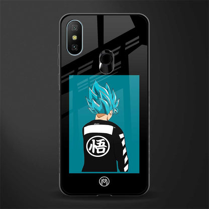 aesthetic goku glass case for redmi 6 pro image