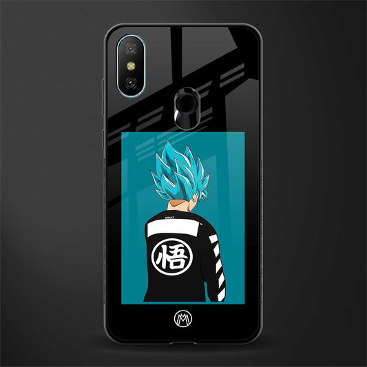 aesthetic goku glass case for redmi 6 pro image