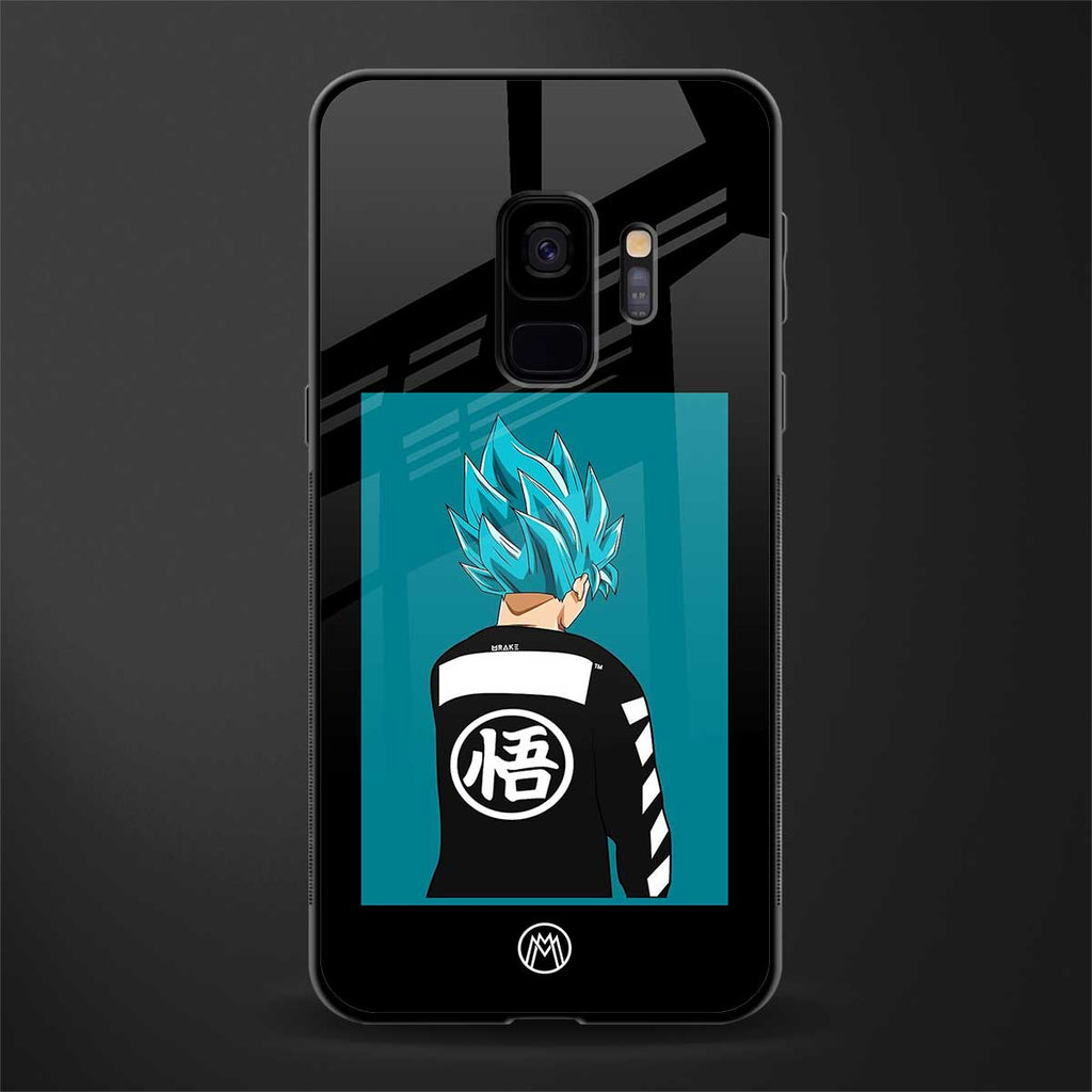 aesthetic goku glass case for samsung galaxy s9 image
