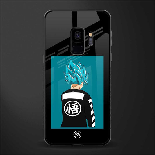 aesthetic goku glass case for samsung galaxy s9 image