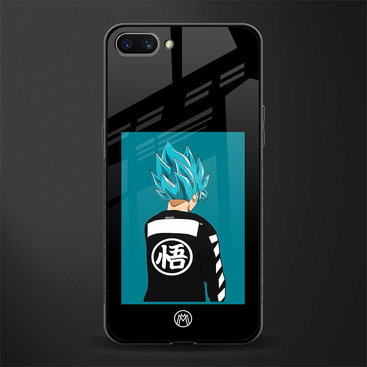 aesthetic goku glass case for realme c1 image