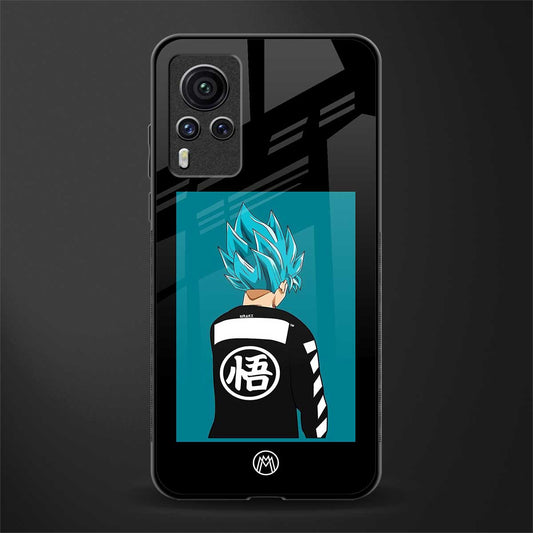 aesthetic goku glass case for vivo x60 pro image