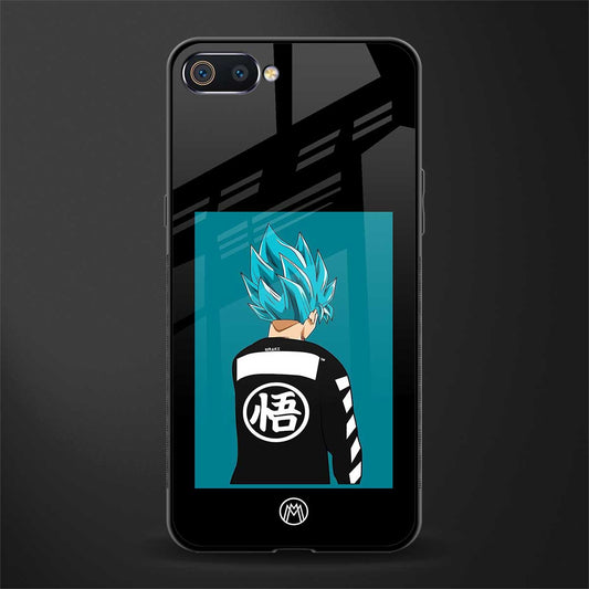 aesthetic goku glass case for realme c2 image