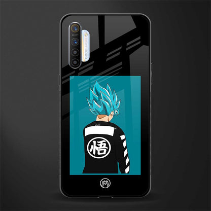 aesthetic goku glass case for realme x2 image