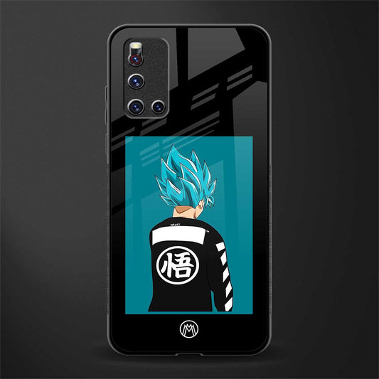 aesthetic goku glass case for vivo v19 image