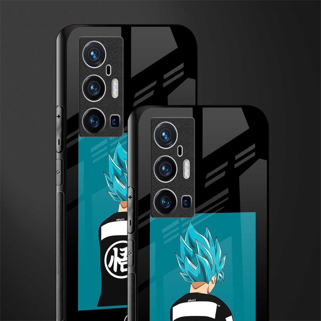 aesthetic goku glass case for vivo x70 pro plus image-2