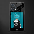 aesthetic goku back phone cover | glass case for realme 9 pro 5g