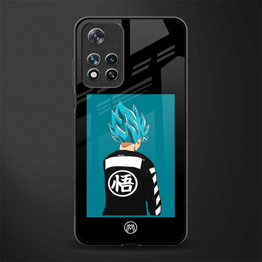 aesthetic goku glass case for xiaomi 11i 5g image