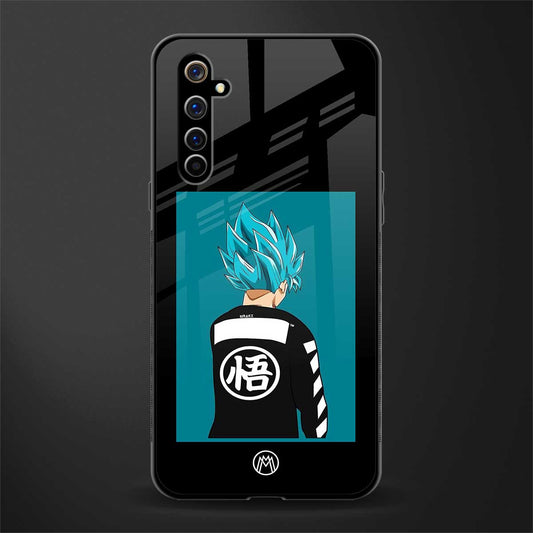 aesthetic goku glass case for realme x50 pro image