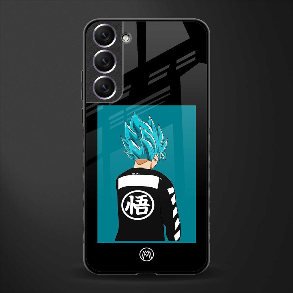 aesthetic goku glass case for samsung galaxy s21 image