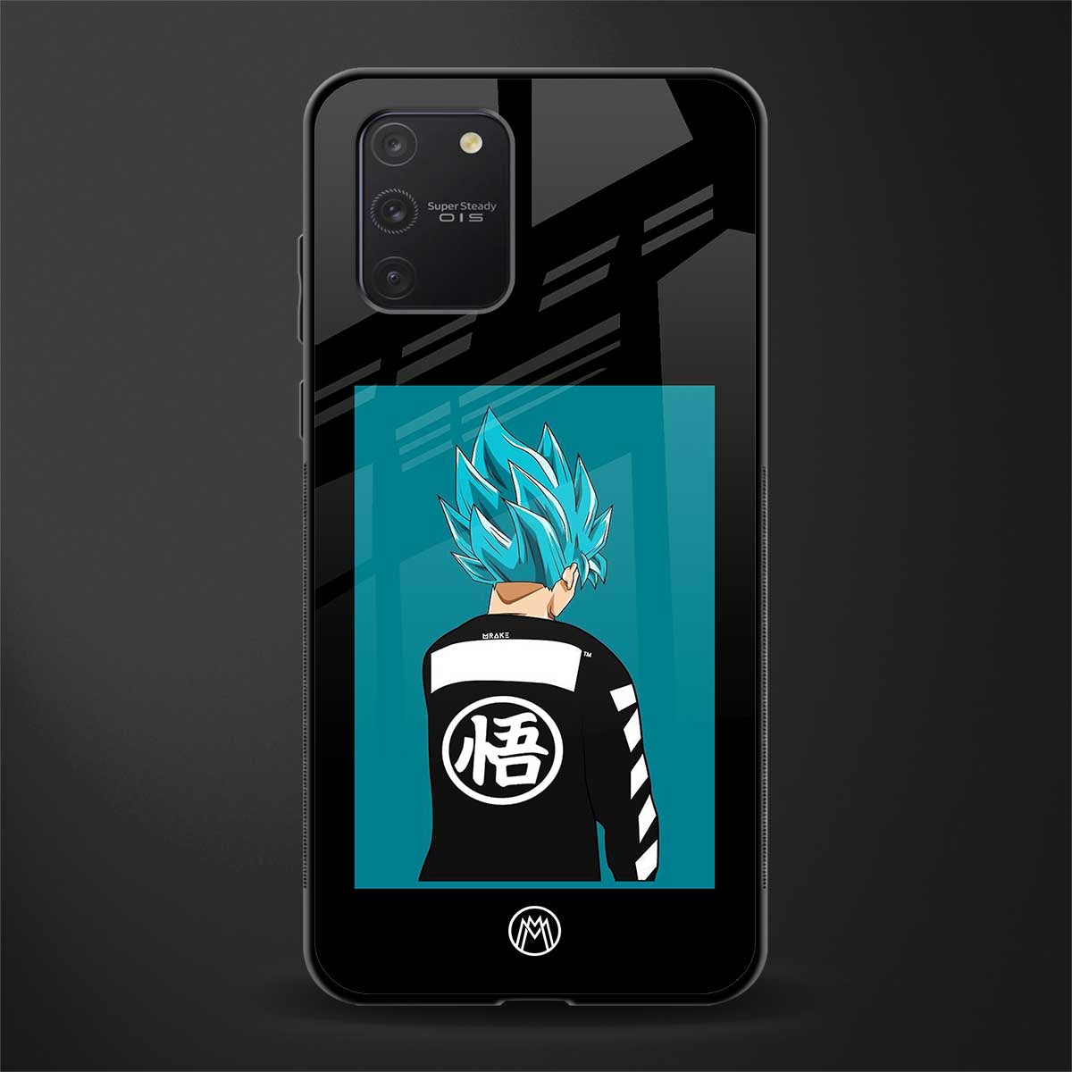 aesthetic goku glass case for samsung galaxy a91 image