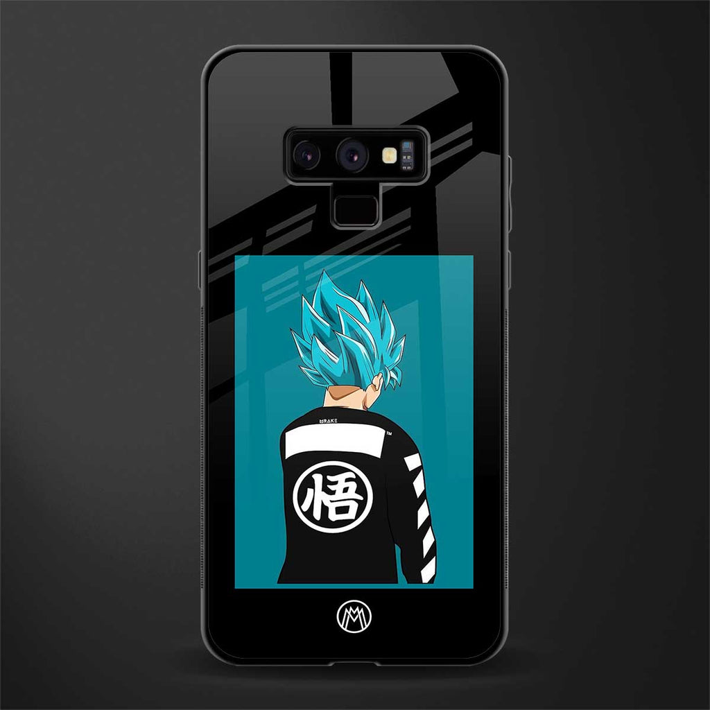 aesthetic goku glass case for samsung galaxy note 9 image