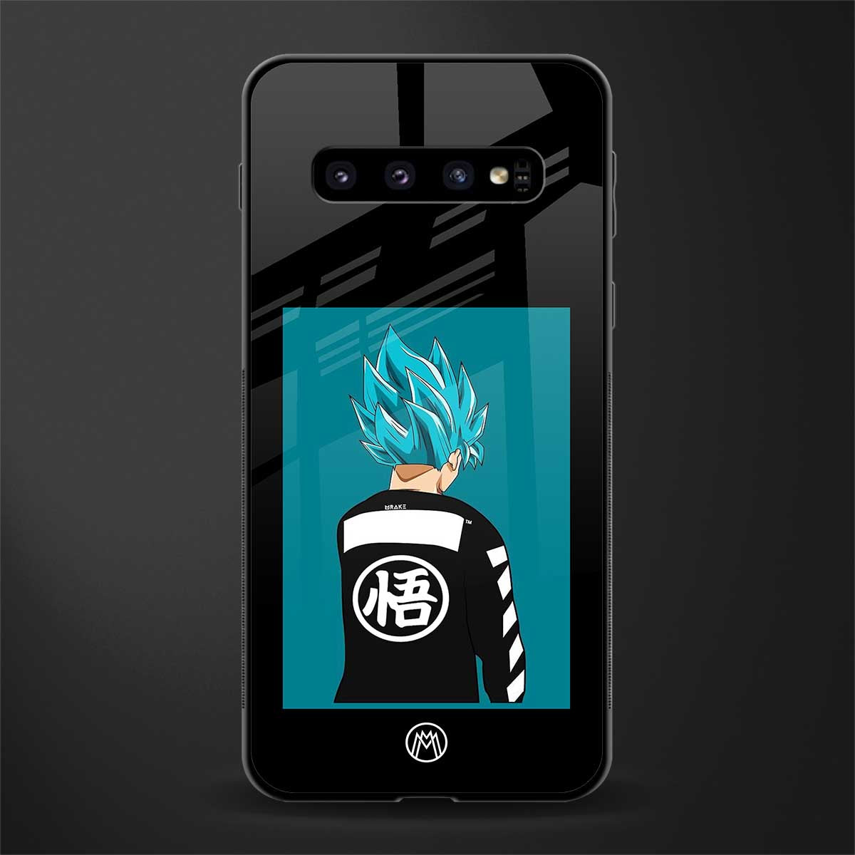 aesthetic goku glass case for samsung galaxy s10 image