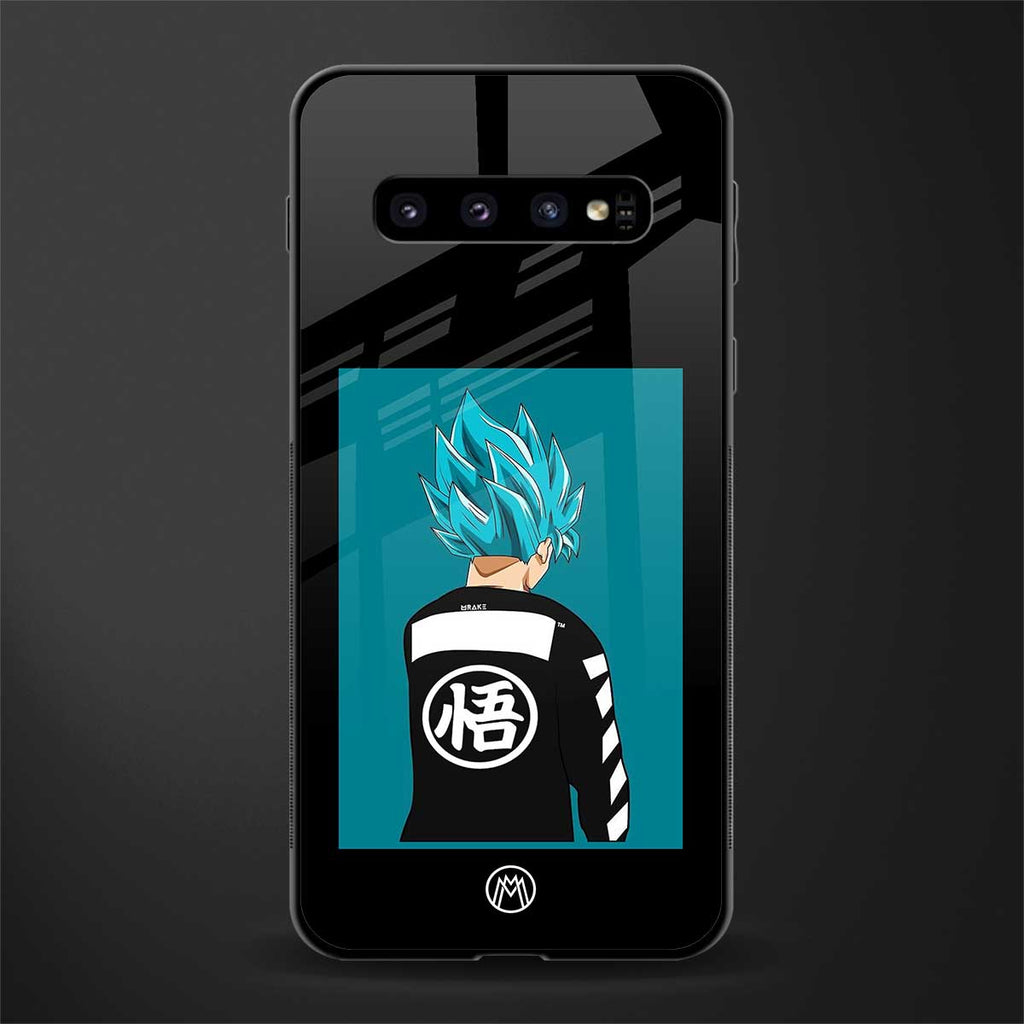 aesthetic goku glass case for samsung galaxy s10 plus image