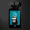 aesthetic goku glass case for samsung galaxy s10 plus image