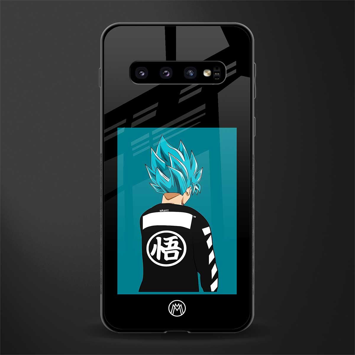 aesthetic goku glass case for samsung galaxy s10 plus image