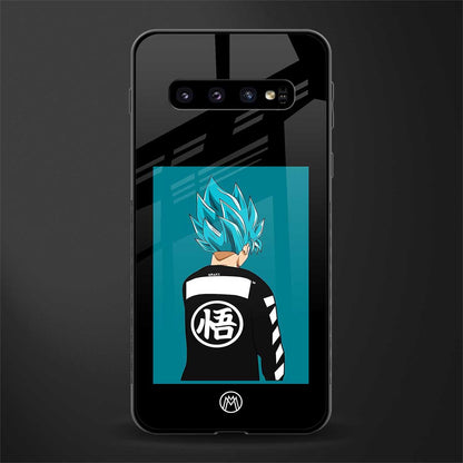 aesthetic goku glass case for samsung galaxy s10 plus image