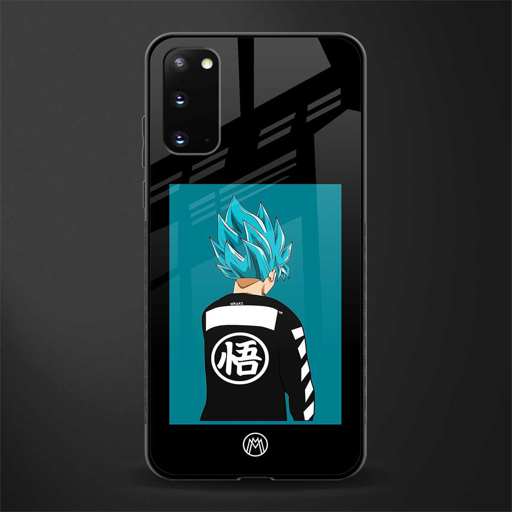 aesthetic goku glass case for samsung galaxy s20 image