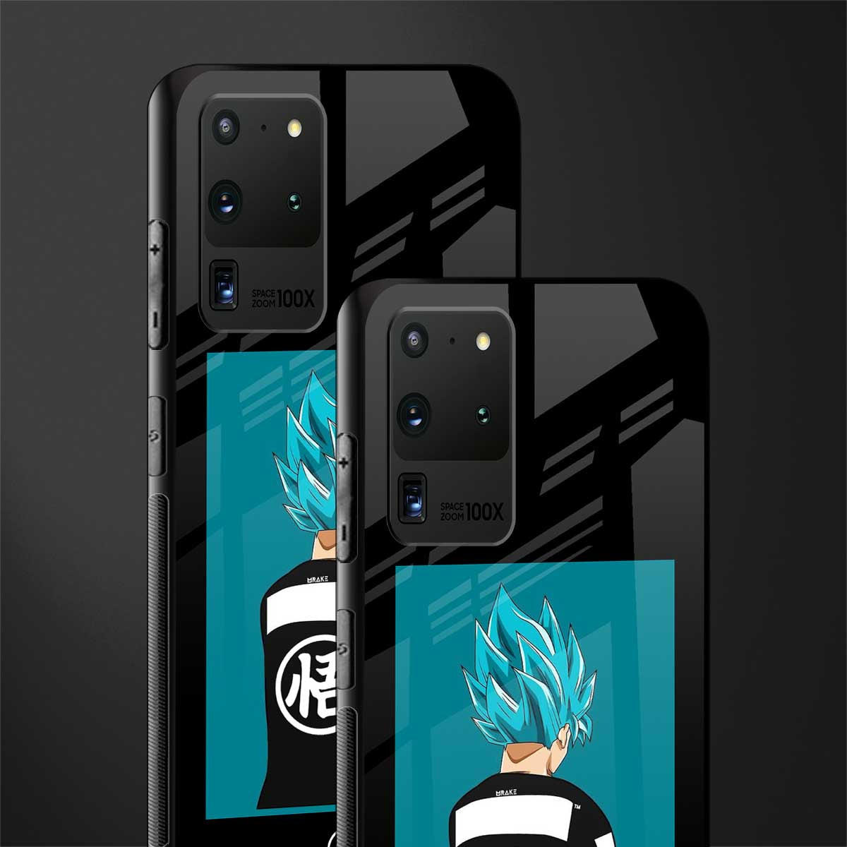 aesthetic goku glass case for samsung galaxy s20 ultra image-2