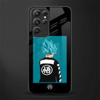 aesthetic goku glass case for samsung galaxy s21 ultra image