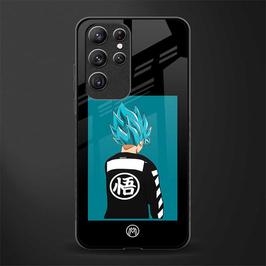 aesthetic goku glass case for samsung galaxy s21 ultra image
