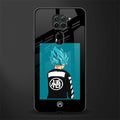 aesthetic goku glass case for redmi note 9 image